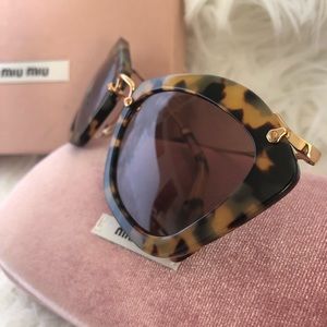 Miu Miu NOIR Cat Eye Sunglasses
